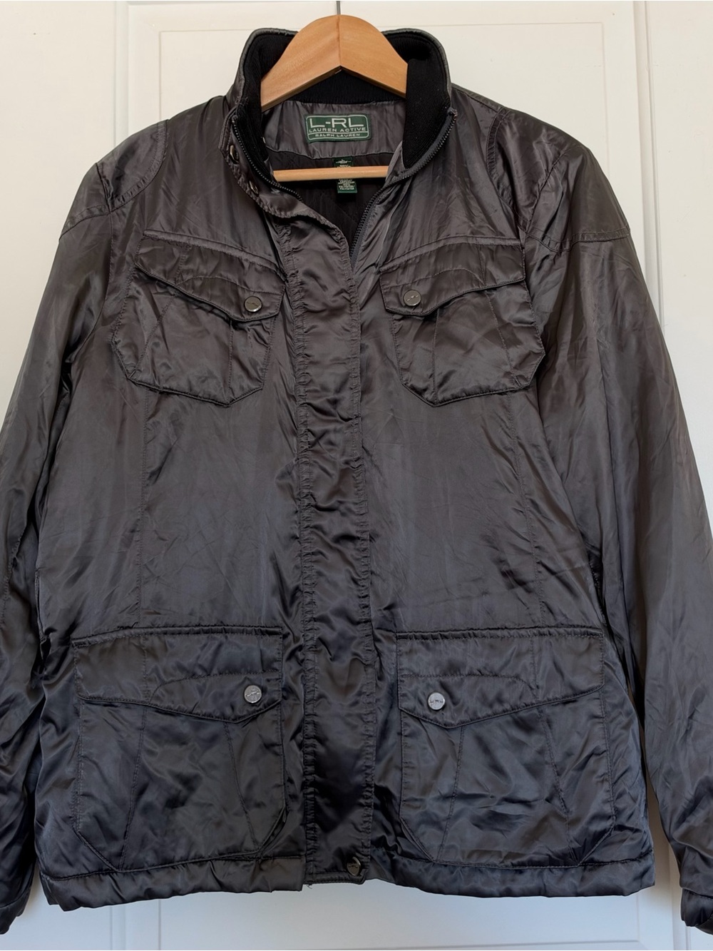 L-RL Lauren Active Ralph Lauren women’s utility jacket, size L